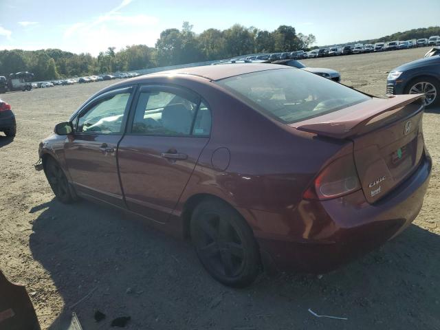 1HGFA16807L005624 - 2007 HONDA CIVIC EX BURGUNDY photo 2