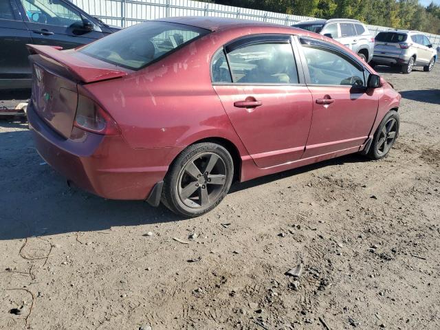 1HGFA16807L005624 - 2007 HONDA CIVIC EX BURGUNDY photo 3