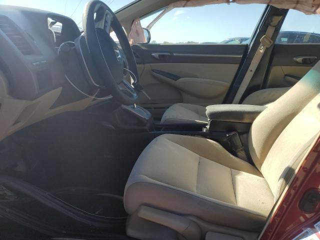 1HGFA16807L005624 - 2007 HONDA CIVIC EX BURGUNDY photo 7