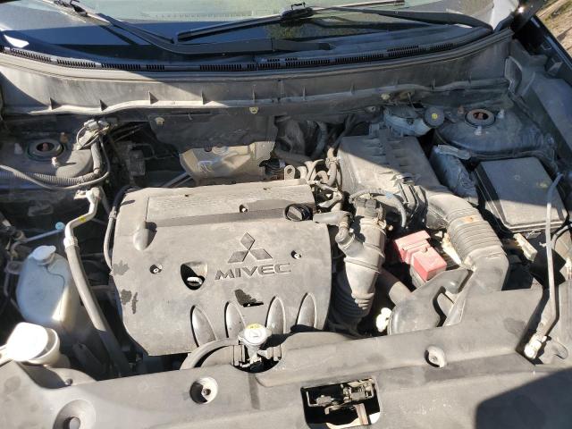 JA4AR3AU1HZ006811 - 2017 MITSUBISHI OUTLANDER ES შავი ფოტო 12