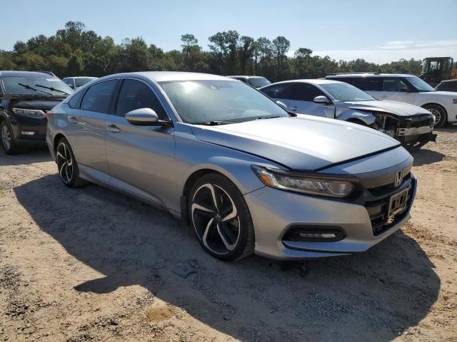 1HGCV1F36JA075112 - 2018 HONDA ACCORD SPORT 银色 照片 4