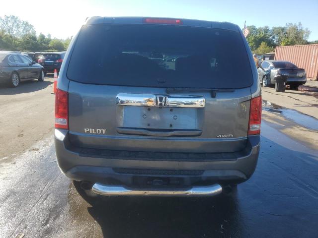 5FNYF4H59CB042312 - 2012 HONDA PILOT EXL ნაცრისფერი ფოტო 6