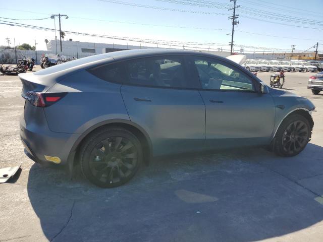 7SAYGDEE1NF342515 - 2022 TESLA MODEL Y Bleu photo 3