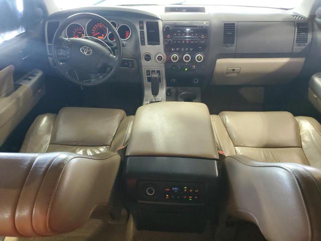 5TDBY64A18S005336 - 2008 TOYOTA SEQUOIA SR5 WHITE photo 8