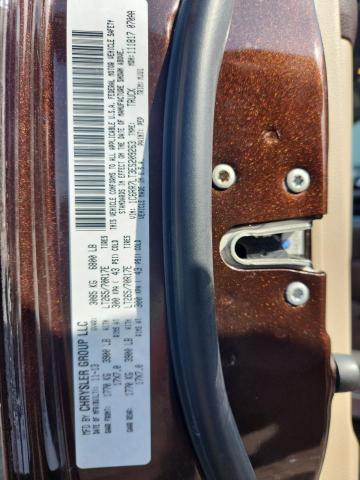 1C6RR7LT3ES209263 - 2014 RAM 1500 SLT BROWN photo 12