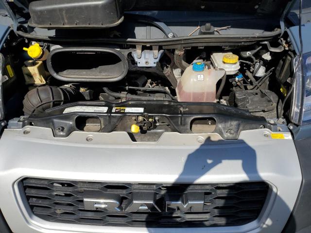 3C6MRVJG7ME550431 - 2021 RAM PROMASTER 3500 HIGH Կապույտ լուսանկար 12