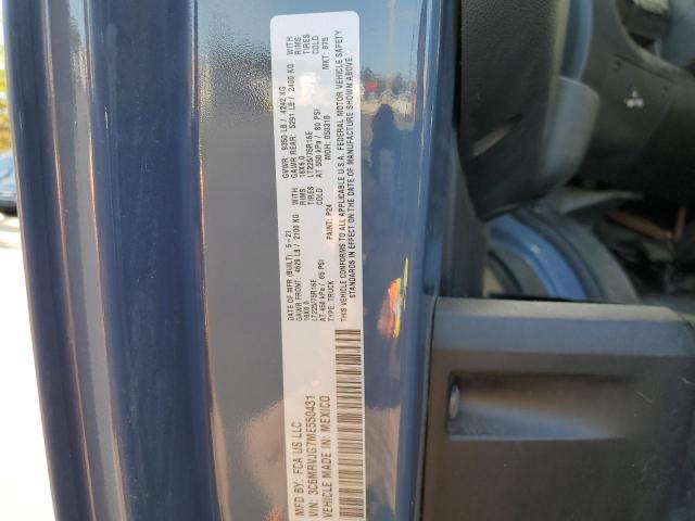 3C6MRVJG7ME550431 - 2021 RAM PROMASTER 3500 HIGH Կապույտ լուսանկար 13