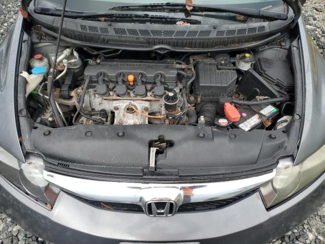 2HGFA1F53AH328897 - 2010 HONDA CIVIC LX GRAY photo 11
