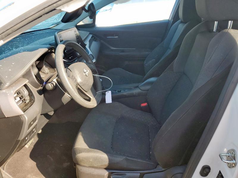 JTNKHMBXXM1115803 - 2021 TOYOTA C-HR XLE WHITE photo 7