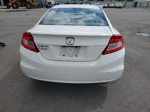 2HGFG3B54DH516462 - 2013 HONDA CIVIC LX أبيض صورة 6