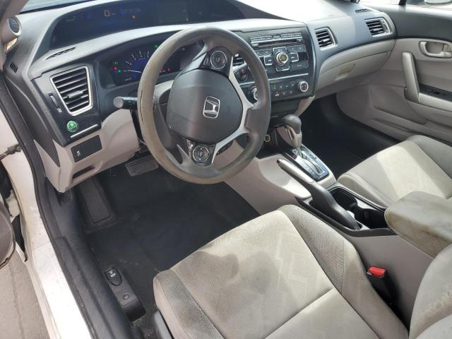 2HGFG3B54DH516462 - 2013 HONDA CIVIC LX أبيض صورة 8