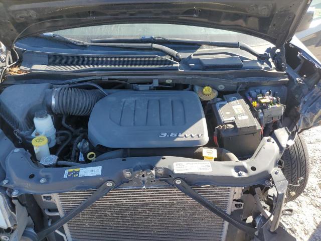 2C4RC1CG7FR738907 - 2015 CHRYSLER TOWN & COU TOURING L BLACK photo 12