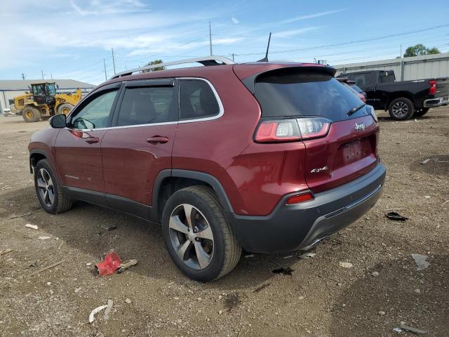 1C4PJMDX0KD300255 - 2019 JEEP CHEROKEE LIMITED 红色 照片 2
