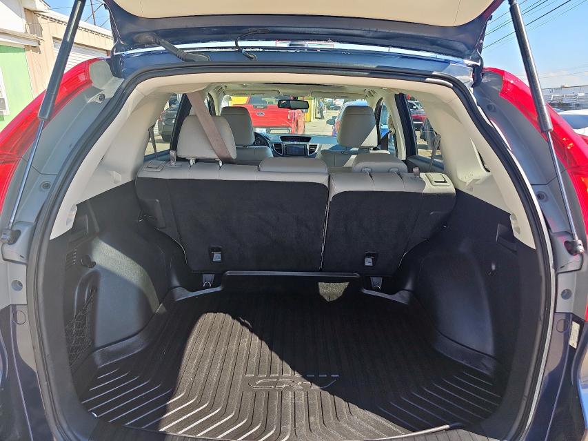 2HKRM3H77FH552346 - 2015 HONDA CR-V EXL BLUE photo 11