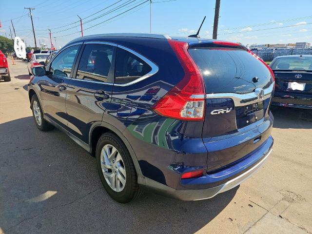 2HKRM3H77FH552346 - 2015 HONDA CR-V EXL BLUE photo 3