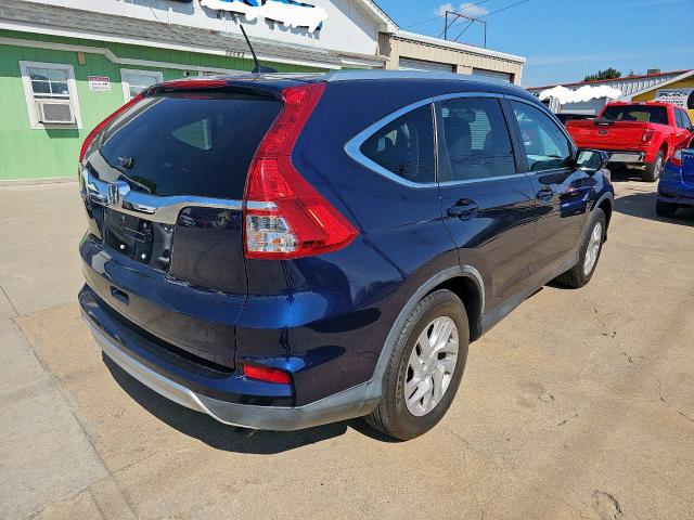 2HKRM3H77FH552346 - 2015 HONDA CR-V EXL BLUE photo 4