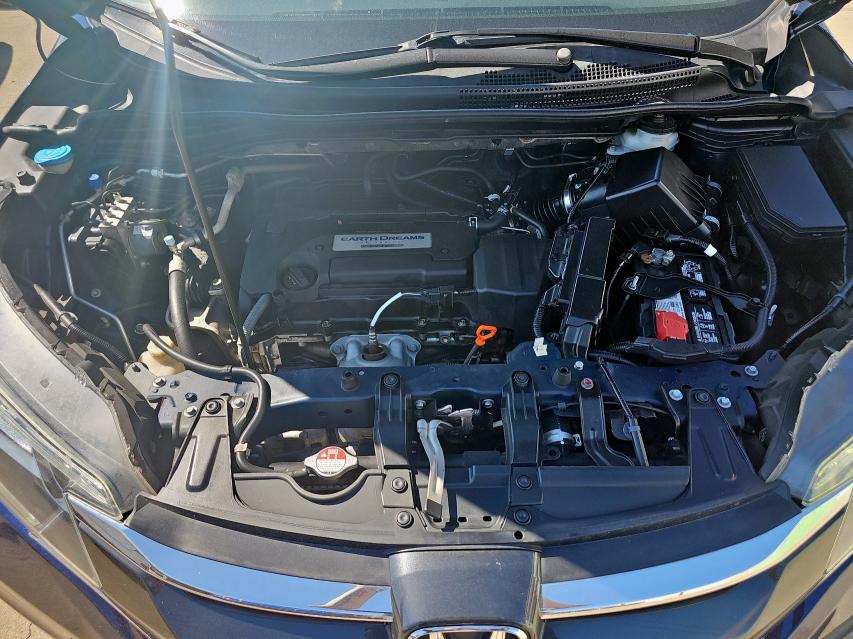 2HKRM3H77FH552346 - 2015 HONDA CR-V EXL BLUE photo 7