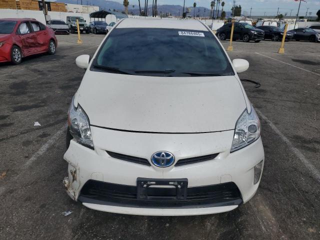 JTDKN3DU5E0390948 - 2014 TOYOTA PRIUS WHITE photo 5