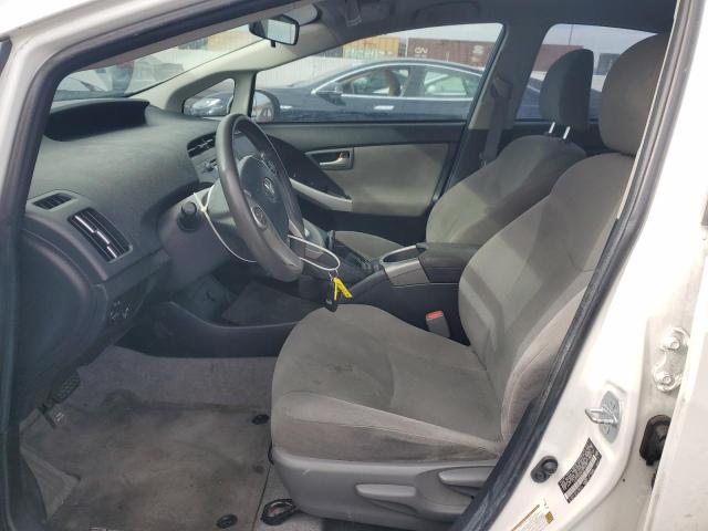 JTDKN3DU5E0390948 - 2014 TOYOTA PRIUS WHITE photo 7