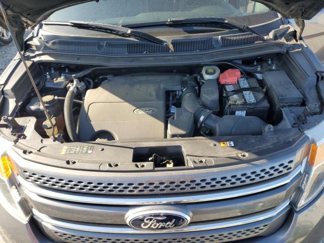 1FM5K7F82EGA36191 - 2014 FORD EXPLORER LIMITED GRAY photo 12