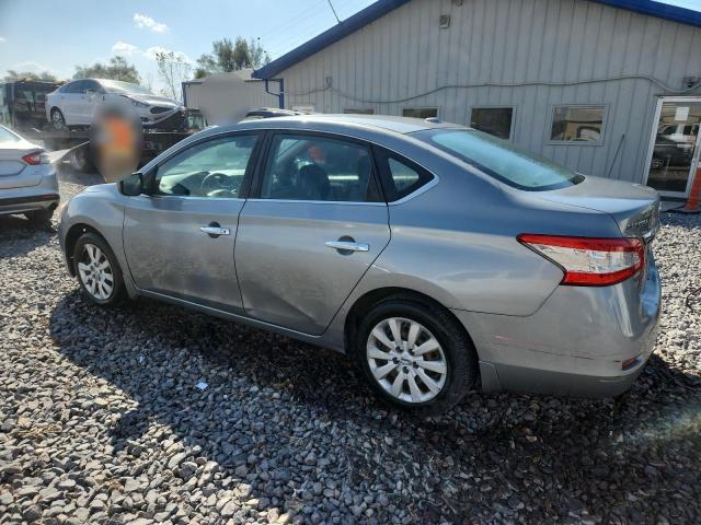 3N1AB7AP1DL704724 - 2013 NISSAN SENTRA S SILVER photo 2