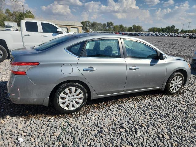 3N1AB7AP1DL704724 - 2013 NISSAN SENTRA S SILVER photo 3