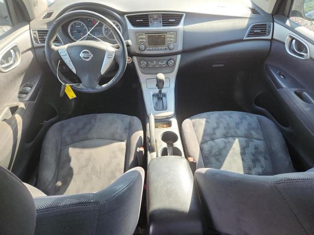 3N1AB7AP1DL704724 - 2013 NISSAN SENTRA S SILVER photo 8