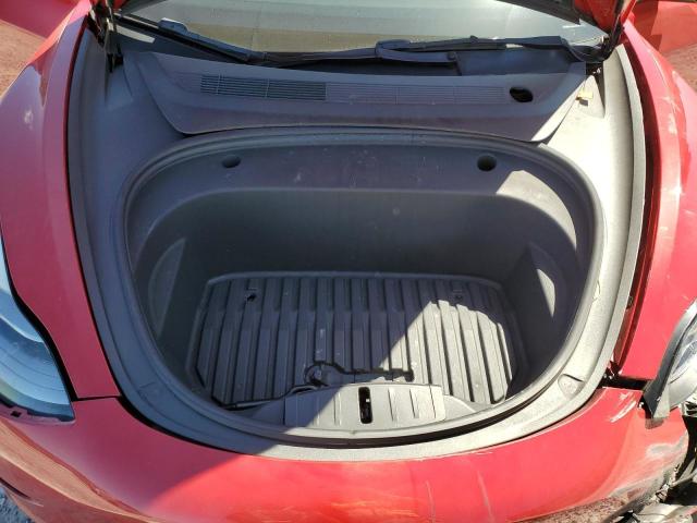 5YJ3E1EC8NF128633 - 2022 TESLA MODEL 3 红色 照片 11