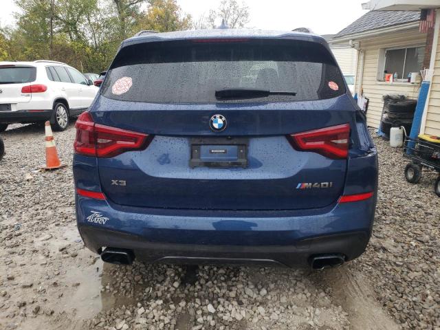 5UXTY9C00M9F59640 - 2021 BMW X3 XDRIVEM40I BLUE photo 6