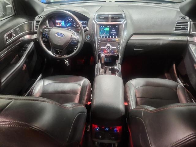 1FM5K8GT6KGA46744 - 2019 FORD EXPLORER SPORT Szary zdjęcie 8
