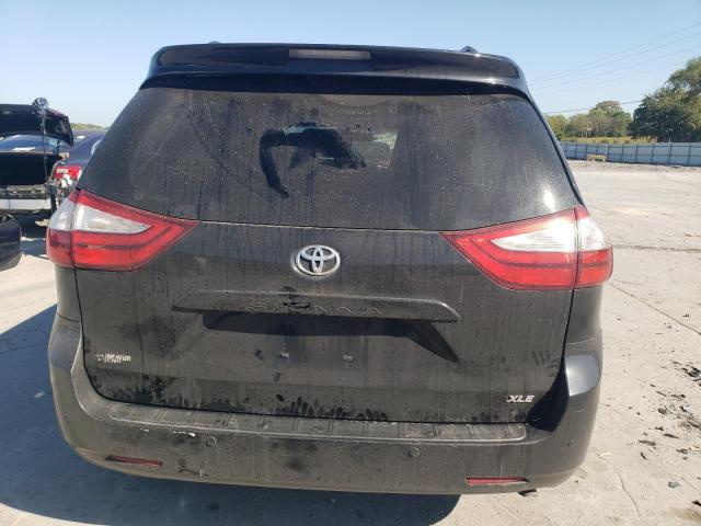 5TDYZ3DC0HS803804 - 2017 TOYOTA SIENNA XLE BLACK photo 6