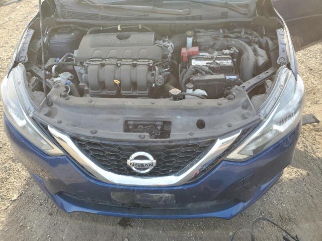 3N1AB7AP1JY205078 - 2018 NISSAN SENTRA S BLUE photo 11