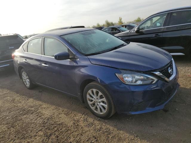 3N1AB7AP1JY205078 - 2018 NISSAN SENTRA S BLUE photo 4