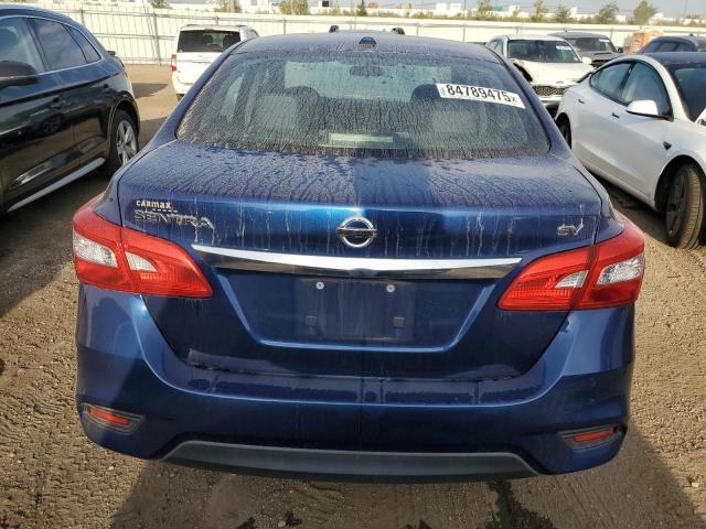 3N1AB7AP1JY205078 - 2018 NISSAN SENTRA S BLUE photo 6