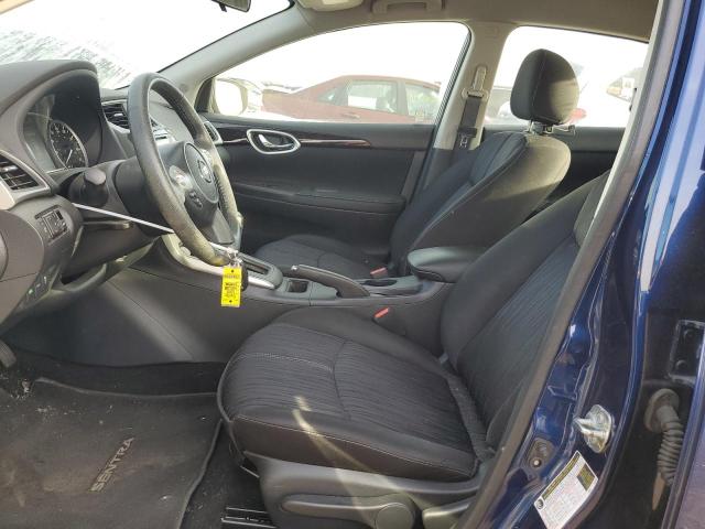 3N1AB7AP1JY205078 - 2018 NISSAN SENTRA S BLUE photo 7