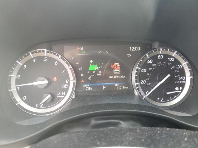 5TDGZRAH1NS102263 - 2022 TOYOTA HIGHLANDER XLE WHITE photo 9