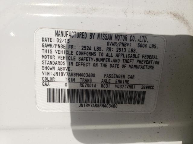 JN1BV7AR9FM403480 - 2015 INFINITI Q50 BASE Ağ foto 12