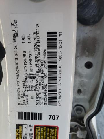 3TMCZ5ANXPM645403 - 2023 TOYOTA TACOMA DOUBLE CAB WHITE photo 13