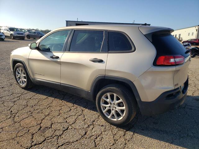 1C4PJLAB5FW584818 - 2015 JEEP CHEROKEE SPORT ოქროსფერი ფოტო 2