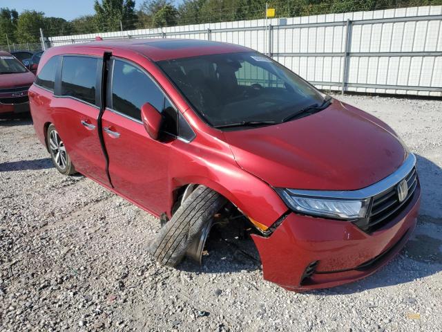 5FNRL6H84PB061665 - 2023 HONDA ODYSSEY TOURING Rouge photo 4