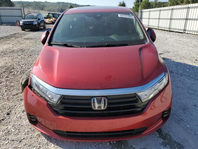 5FNRL6H84PB061665 - 2023 HONDA ODYSSEY TOURING Rouge photo 5