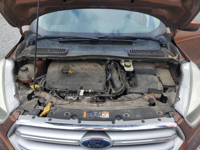 1FMCU0GD5HUC55723 - 2017 FORD ESCAPE SE BROWN photo 12