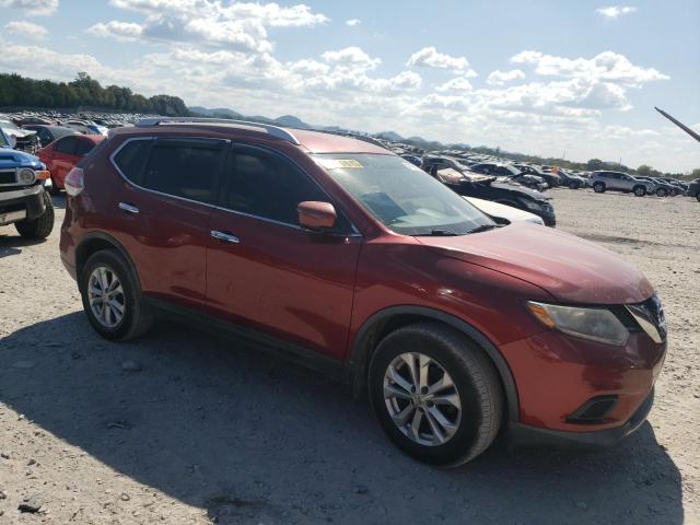 KNMAT2MTXGP663279 - 2016 NISSAN ROGUE S RED photo 4