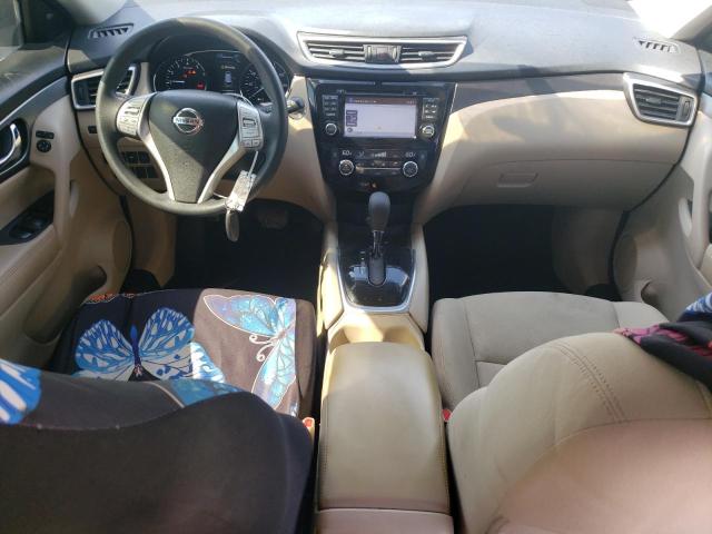 KNMAT2MTXGP663279 - 2016 NISSAN ROGUE S RED photo 8