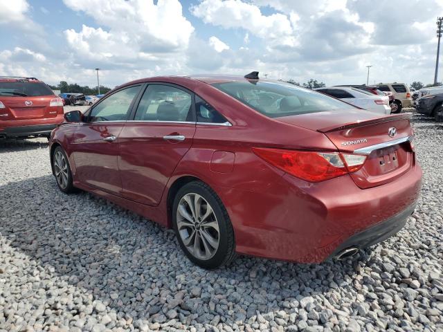5NPEC4AC2EH911227 - 2014 HYUNDAI SONATA SE BURGUNDY photo 2