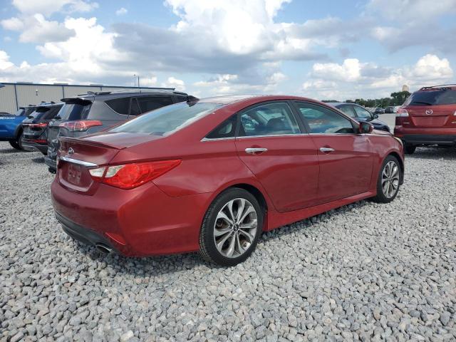 5NPEC4AC2EH911227 - 2014 HYUNDAI SONATA SE BURGUNDY photo 3