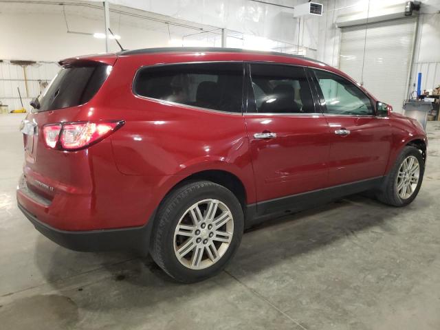 1GNKVGKD1EJ331097 - 2014 CHEVROLET TRAVERSE LT RED photo 3