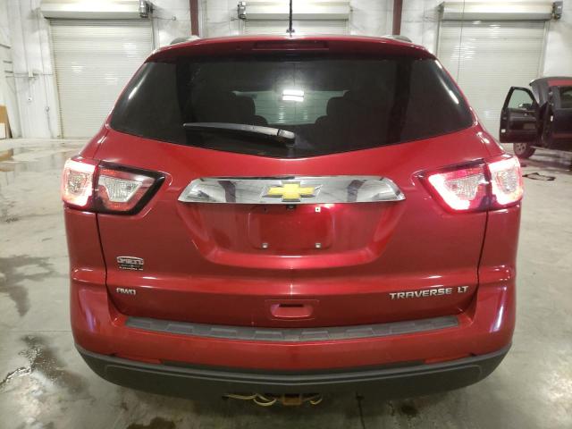 1GNKVGKD1EJ331097 - 2014 CHEVROLET TRAVERSE LT RED photo 6