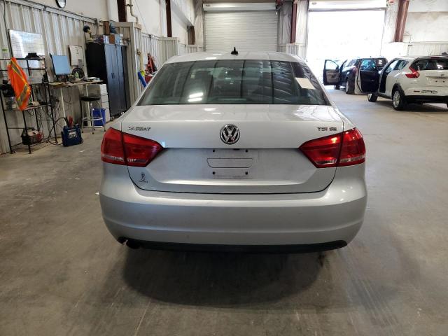 1VWBS7A38EC116053 - 2014 VOLKSWAGEN PASSAT SE 银色 照片 6