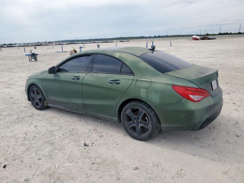 WDDSJ4GB0JN603643 - 2018 MERCEDES-BENZ CLA 250 4MATIC GREEN photo 2